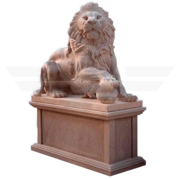 naturalstone_sculpture_Lion_decorativ_residentialdesign_weltstein