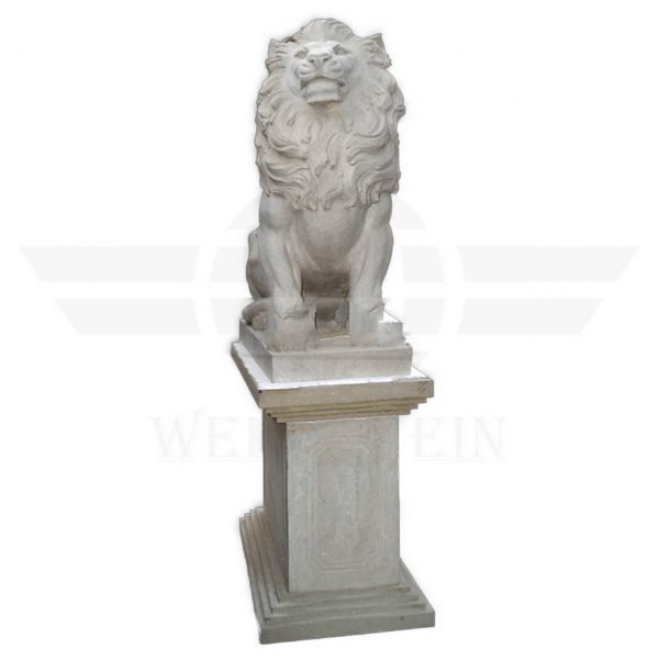 naturalstone_sculpture_Lion_decorativ_residentialdesign_weltstein