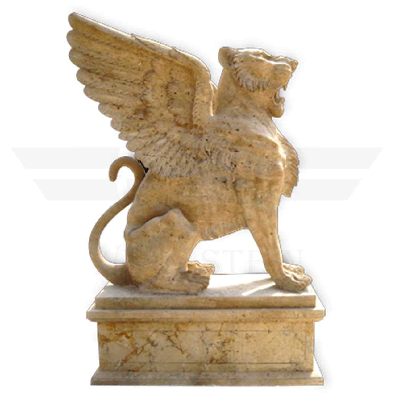 naturalstone_sculpture_Lion_decorativ_residentialdesign_weltstein