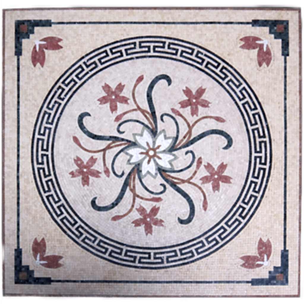 naturalstone_mosaictiles_garden_decorative_kitchen_mosaicmedallion_weltstein