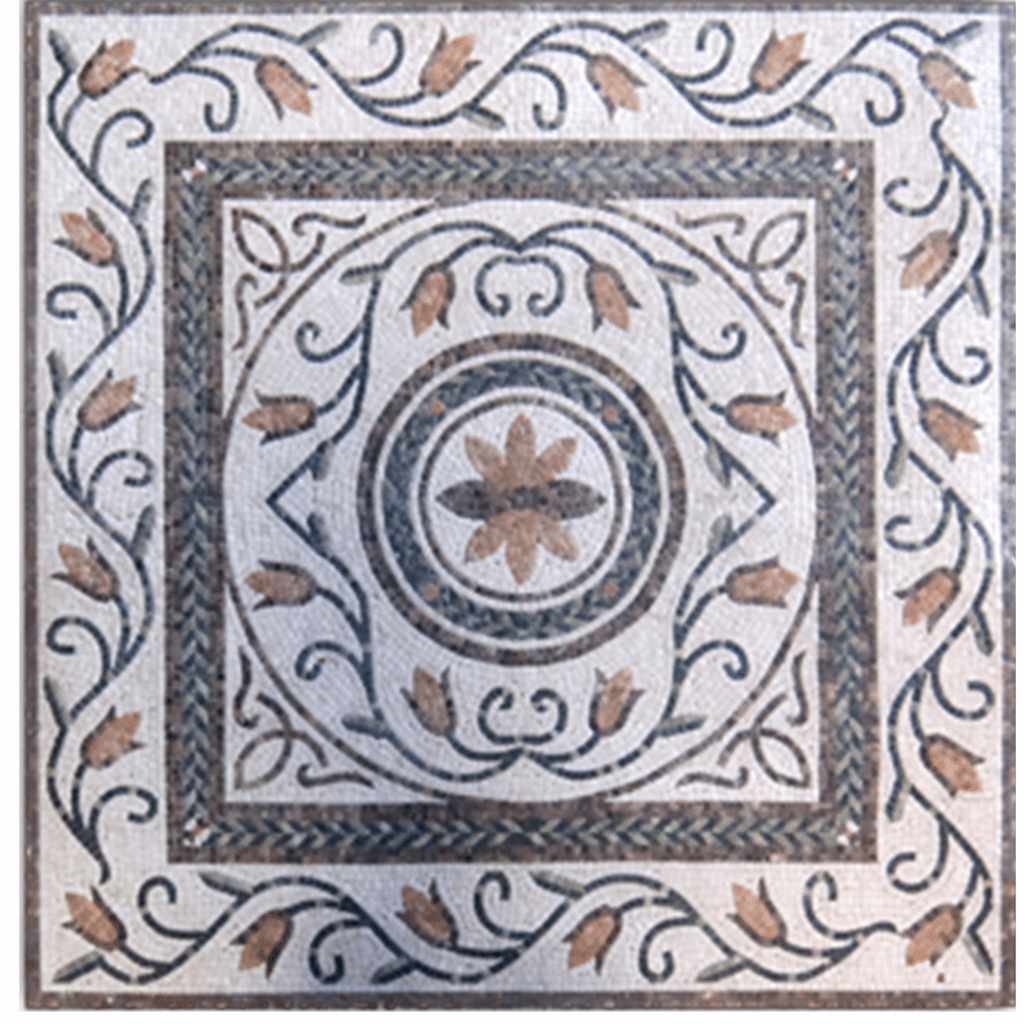 naturalstone_mosaictiles_garden_decorative_kitchen_mosaicmedallion_weltstein