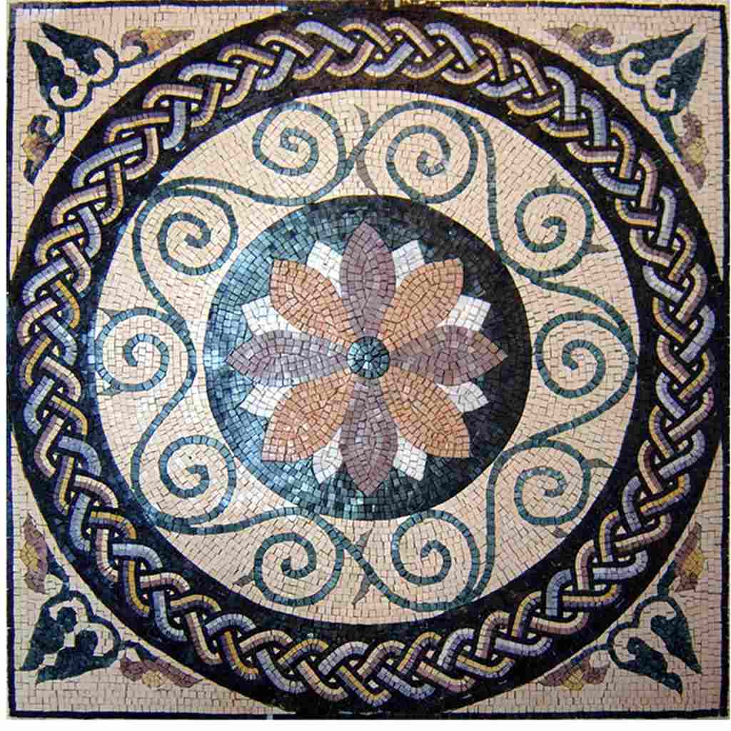 naturalstone_mosaictiles_garden_decorative_kitchen_mosaicmedallion_weltstein