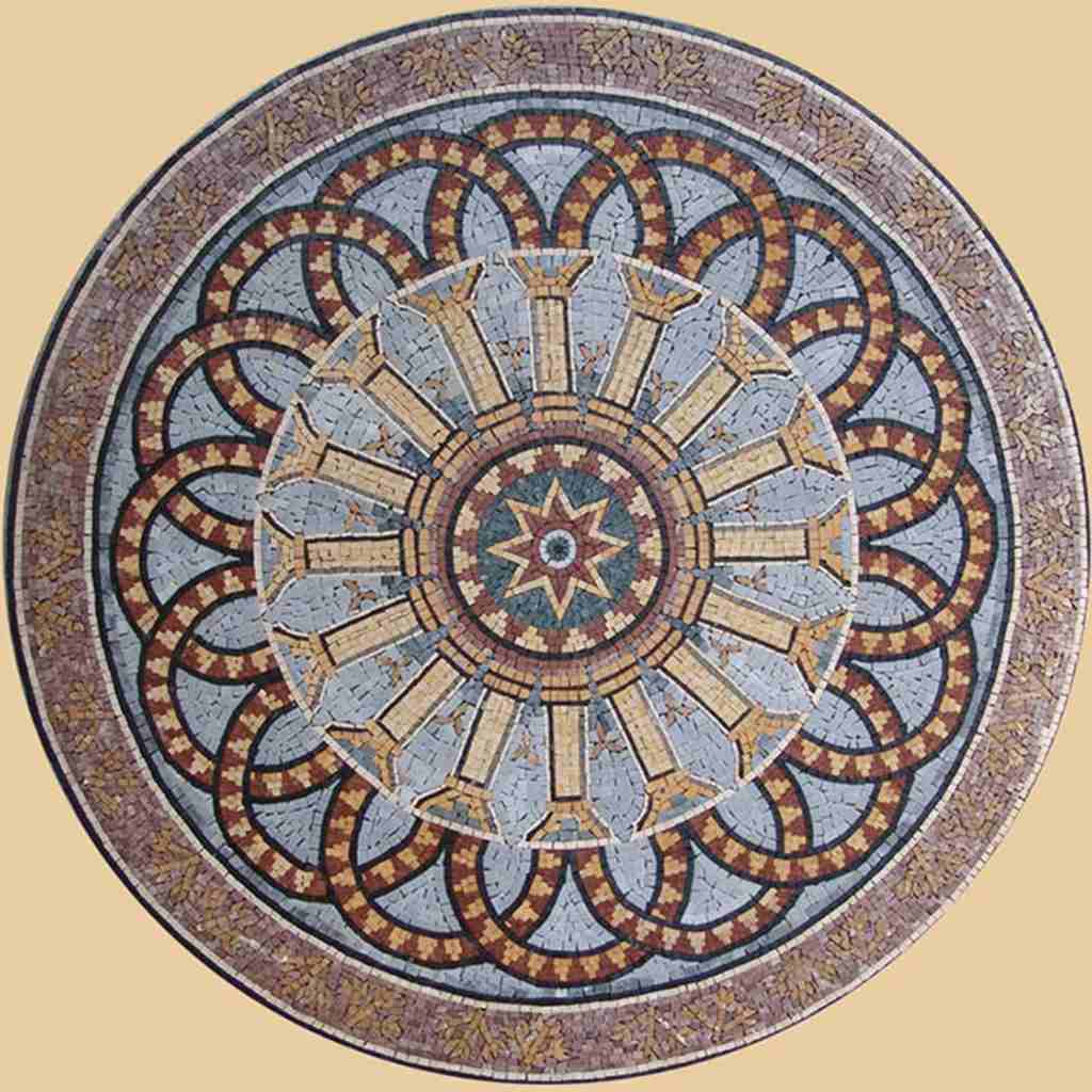 naturalstone_mosaictiles_garden_decorative_kitchen_mosaicmedallion_weltstein